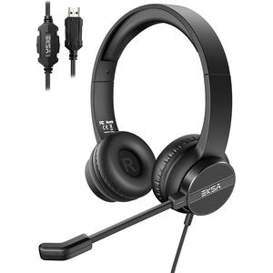 Noise Cancelling USB Headphones Headset